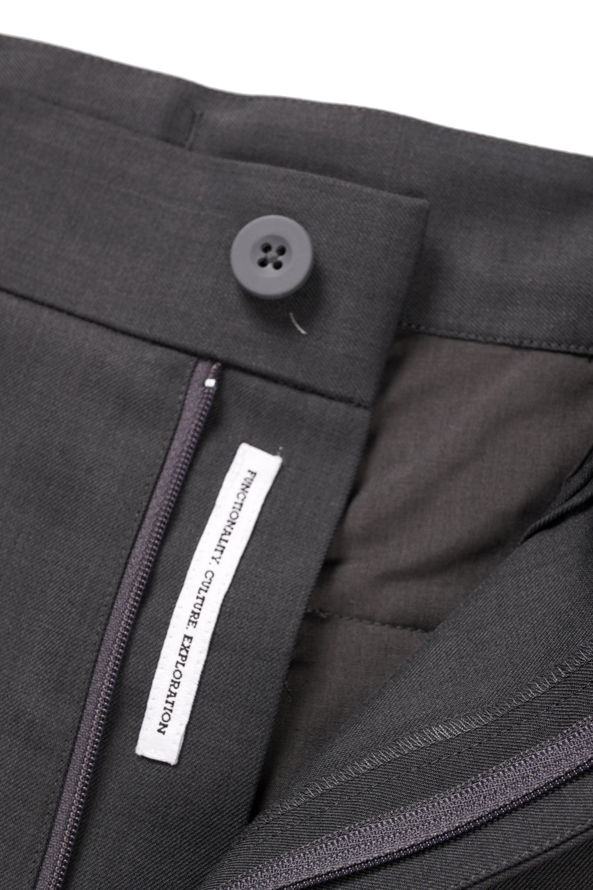 画像をギャラリービューアに読み込む, F/CE. TWIST POLYESTER WIDE SHORTS (GREY)