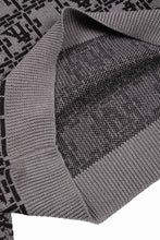 Load image into Gallery viewer, A.F ARTEFACT JACGUARD KNIT PULLOVER / REGULAR FIT (BROWN x DARK BROWN)