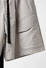 画像をギャラリービューアに読み込む, Y-3 Yohji Yamamoto UT WIDE LEG SHORTS (LIGHT BROWN)