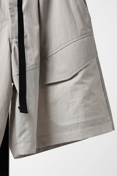 画像をギャラリービューアに読み込む, Y-3 Yohji Yamamoto UT WIDE LEG SHORTS (LIGHT BROWN)