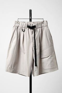 画像をギャラリービューアに読み込む, Y-3 Yohji Yamamoto UT WIDE LEG SHORTS (LIGHT BROWN)