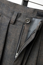 Load image into Gallery viewer, A.F ARTEFACT CARGO WIDE TAPERED TROUSERS / BLENDED SHADES DENIM (D.VERDIGRIS)