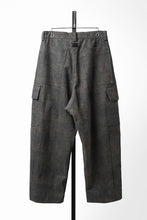 Load image into Gallery viewer, A.F ARTEFACT CARGO WIDE TAPERED TROUSERS / BLENDED SHADES DENIM (D.VERDIGRIS)