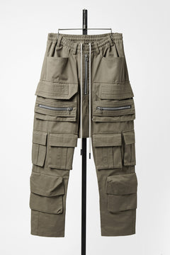 画像をギャラリービューアに読み込む, 【SAMPLE】A.F ARTEFACT TWILL CARGO SAROUEL EASY PANTS (BEIGE)