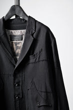 画像をギャラリービューアに読み込む, Professor.E PATCHWORK BLAZER (BLACK)