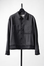 Load image into Gallery viewer, Professor.E STITCH WORK JACKET (BLACK)