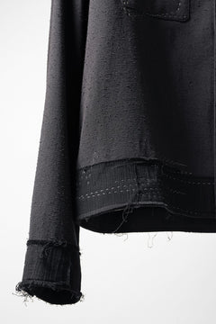 Load image into Gallery viewer, Professor.E STITCH WORK JACKET (BLACK)