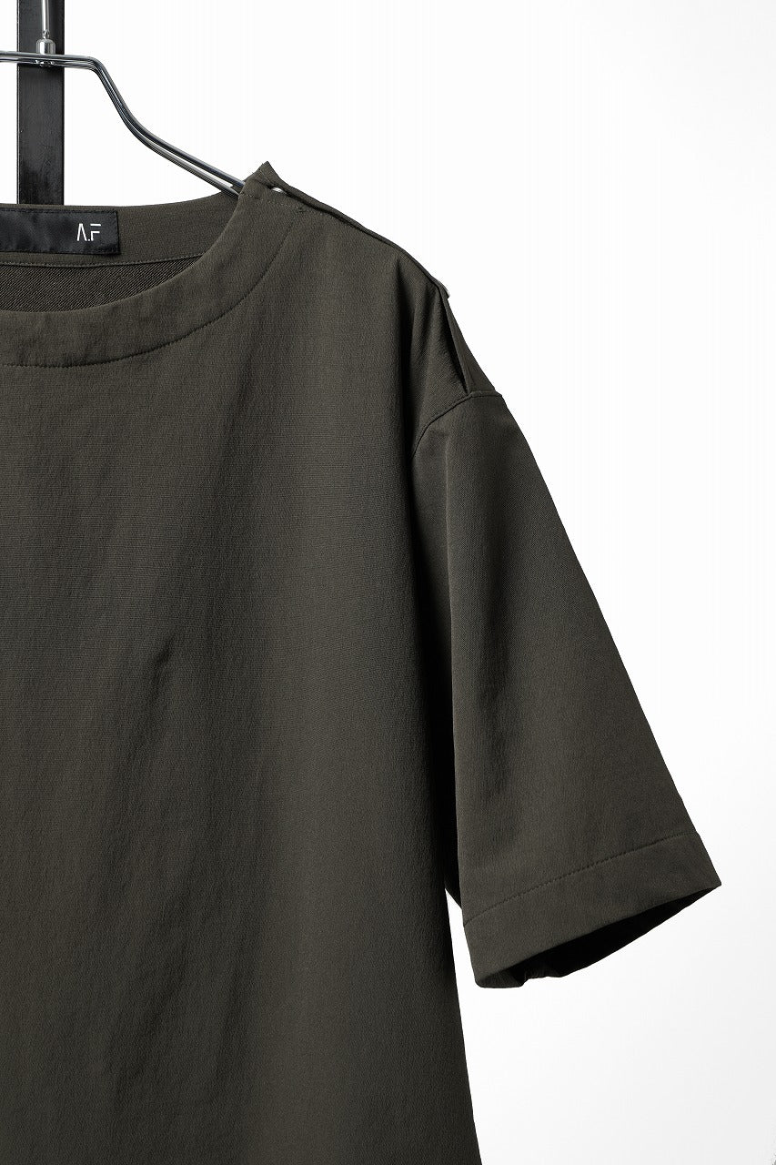 画像をギャラリービューアに読み込む, 【SAMPLE】A.F ARTEFACT H/S SNAP PULLOVER / TECH-SMOOTH (KHAKI)