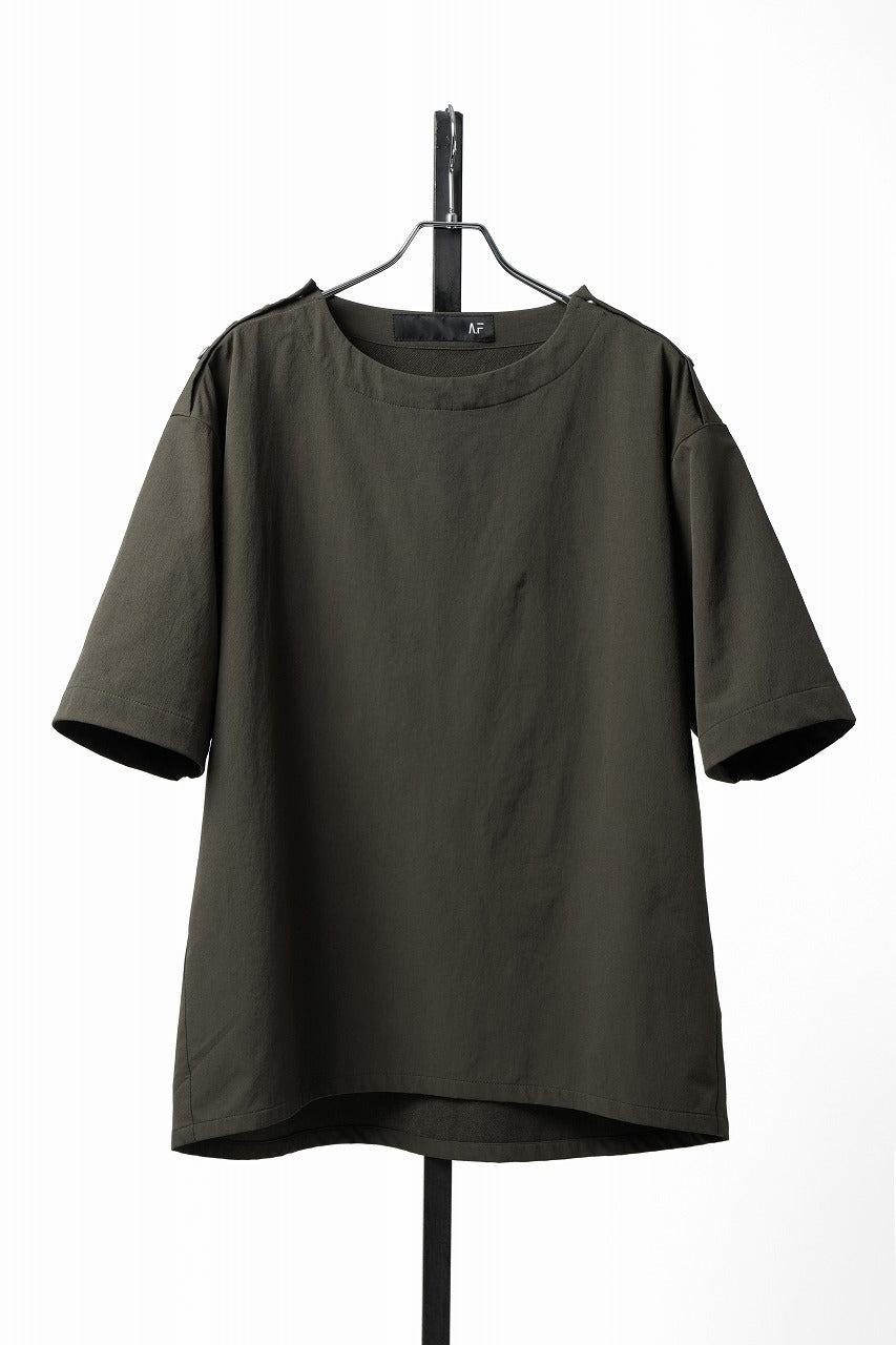 画像をギャラリービューアに読み込む, 【SAMPLE】A.F ARTEFACT H/S SNAP PULLOVER / TECH-SMOOTH (KHAKI)