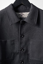 Load image into Gallery viewer, Professor.E STITCH WORK JACKET (BLACK)