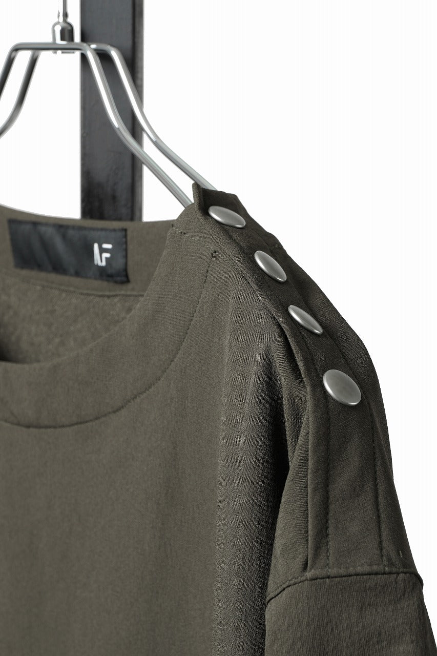 画像をギャラリービューアに読み込む, 【SAMPLE】A.F ARTEFACT H/S SNAP PULLOVER / TECH-SMOOTH (KHAKI)