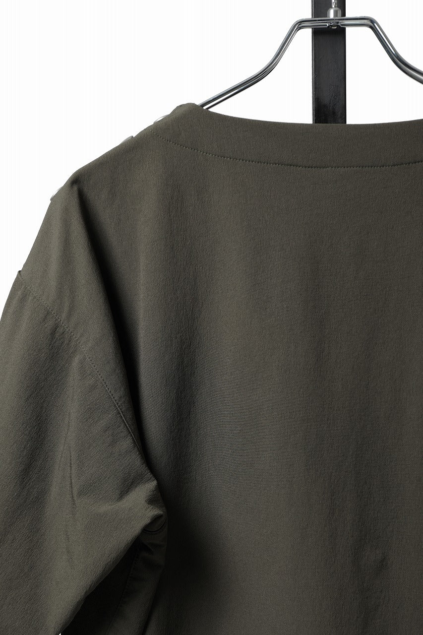 画像をギャラリービューアに読み込む, 【SAMPLE】A.F ARTEFACT H/S SNAP PULLOVER / TECH-SMOOTH (KHAKI)