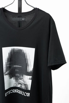画像をギャラリービューアに読み込む, 【SAMPLE SALE】A.F ARTEFACT TYPE A LONG LENGTH PRINT TEE (BLACK)