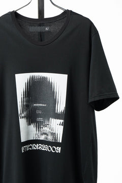 画像をギャラリービューアに読み込む, 【SAMPLE SALE】A.F ARTEFACT TYPE A LONG LENGTH PRINT TEE (BLACK)