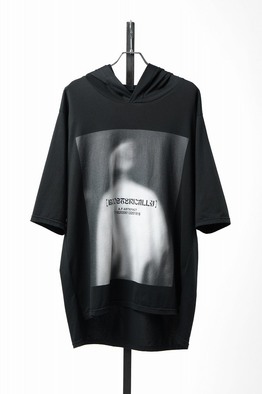 Load image into Gallery viewer, 【SAMPLE SALE】A.F ARTEFACT TYPE B HOODIE PRINT TEE (BLACK)