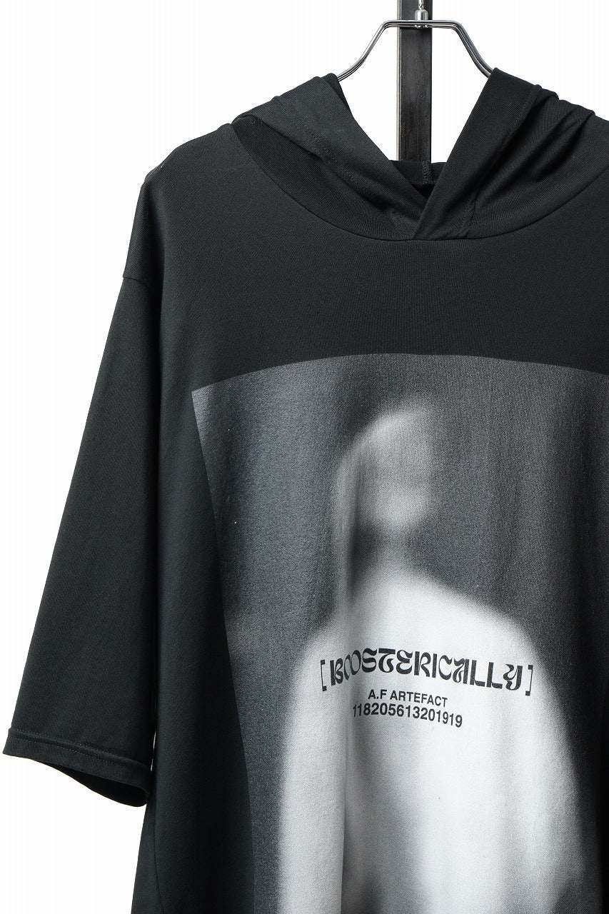 Load image into Gallery viewer, 【SAMPLE SALE】A.F ARTEFACT TYPE B HOODIE PRINT TEE (BLACK)