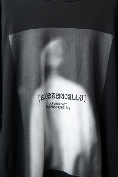 Load image into Gallery viewer, 【SAMPLE SALE】A.F ARTEFACT TYPE B HOODIE PRINT TEE (BLACK)