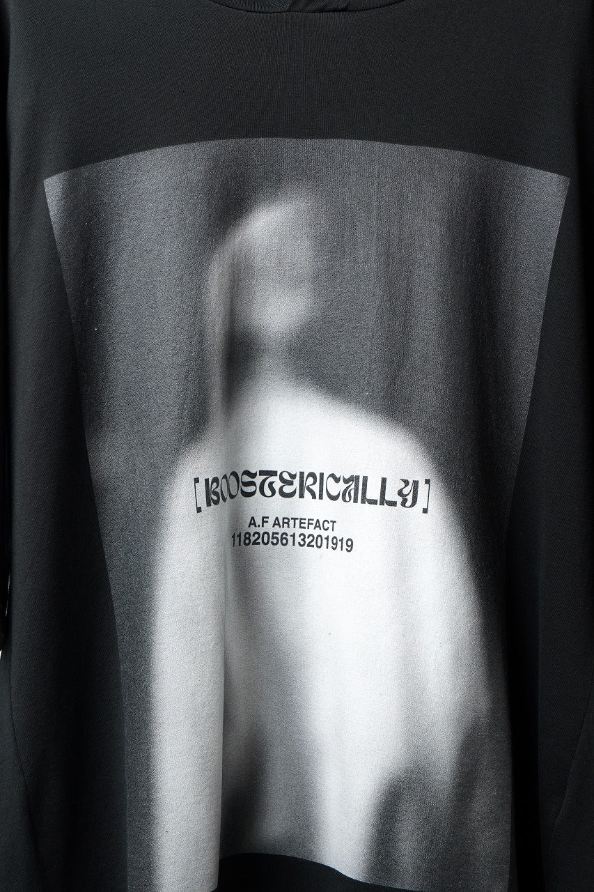 Load image into Gallery viewer, 【SAMPLE SALE】A.F ARTEFACT TYPE B HOODIE PRINT TEE (BLACK)
