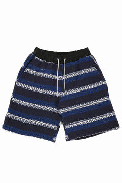 Load image into Gallery viewer, CHANGES x LOOM exclusive REMAKE SHORTS / VINTAGE MEXICAN SURF RUG (MULTI #B)