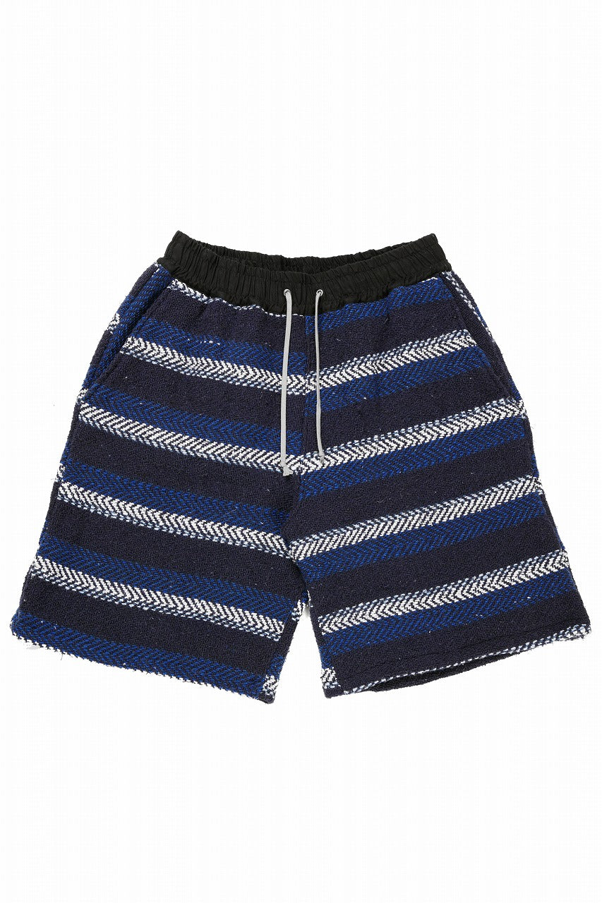 Load image into Gallery viewer, CHANGES x LOOM exclusive REMAKE SHORTS / VINTAGE MEXICAN SURF RUG (MULTI #B)