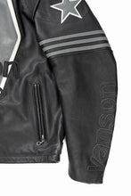 画像をギャラリービューアに読み込む, ISAMU KATAYAMA BACKLASH xx VANSON MONOTONE STAR JACKET ＃TYPE-B (BLACK x GRAY x WHITE)