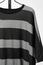 画像をギャラリービューアに読み込む, 【SAMPLE SALE】A.F ARTEFACT BOUND BORDER DOLMAN TEE (BLACK x GREY)
