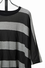 画像をギャラリービューアに読み込む, 【SAMPLE SALE】A.F ARTEFACT BOUND BORDER DOLMAN TEE (BLACK x GREY)