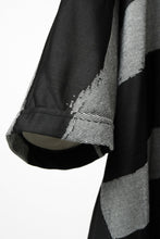 画像をギャラリービューアに読み込む, 【SAMPLE SALE】A.F ARTEFACT BOUND BORDER DOLMAN TEE (BLACK x GREY)