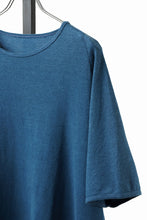 画像をギャラリービューアに読み込む, CAPERTICA ASYMMETRY TEE / LINEN HEAVY JERSEY (DEEP BLUE)