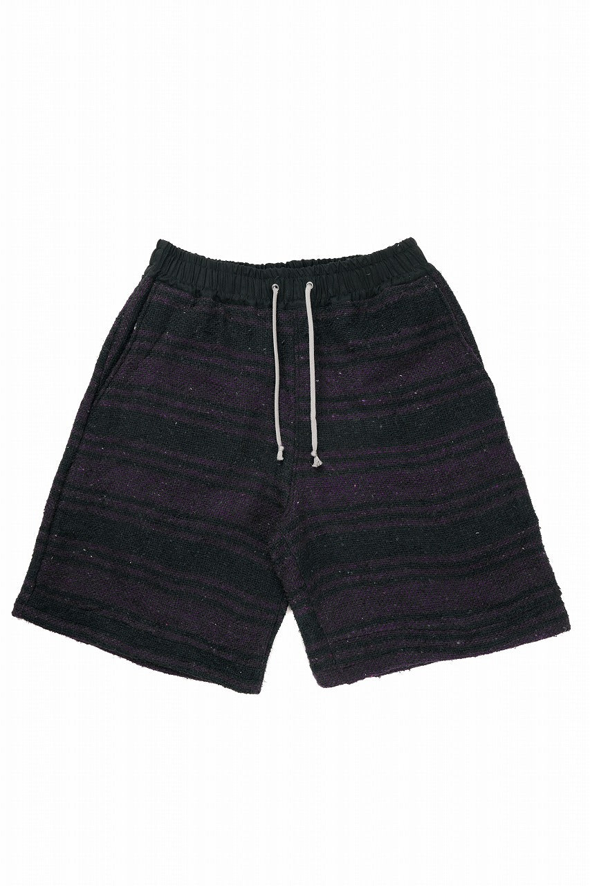Load image into Gallery viewer, CHANGES x LOOM exclusive REMAKE SHORTS / VINTAGE MEXICAN SURF RUG (MULTI #C)