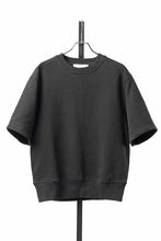 画像をギャラリービューアに読み込む, N/07 CREW NECK SWEAT TOP / ORGANIC COTTON (BLACK)