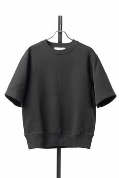 画像をギャラリービューアに読み込む, N/07 CREW NECK SWEAT TOP / ORGANIC COTTON (BLACK)