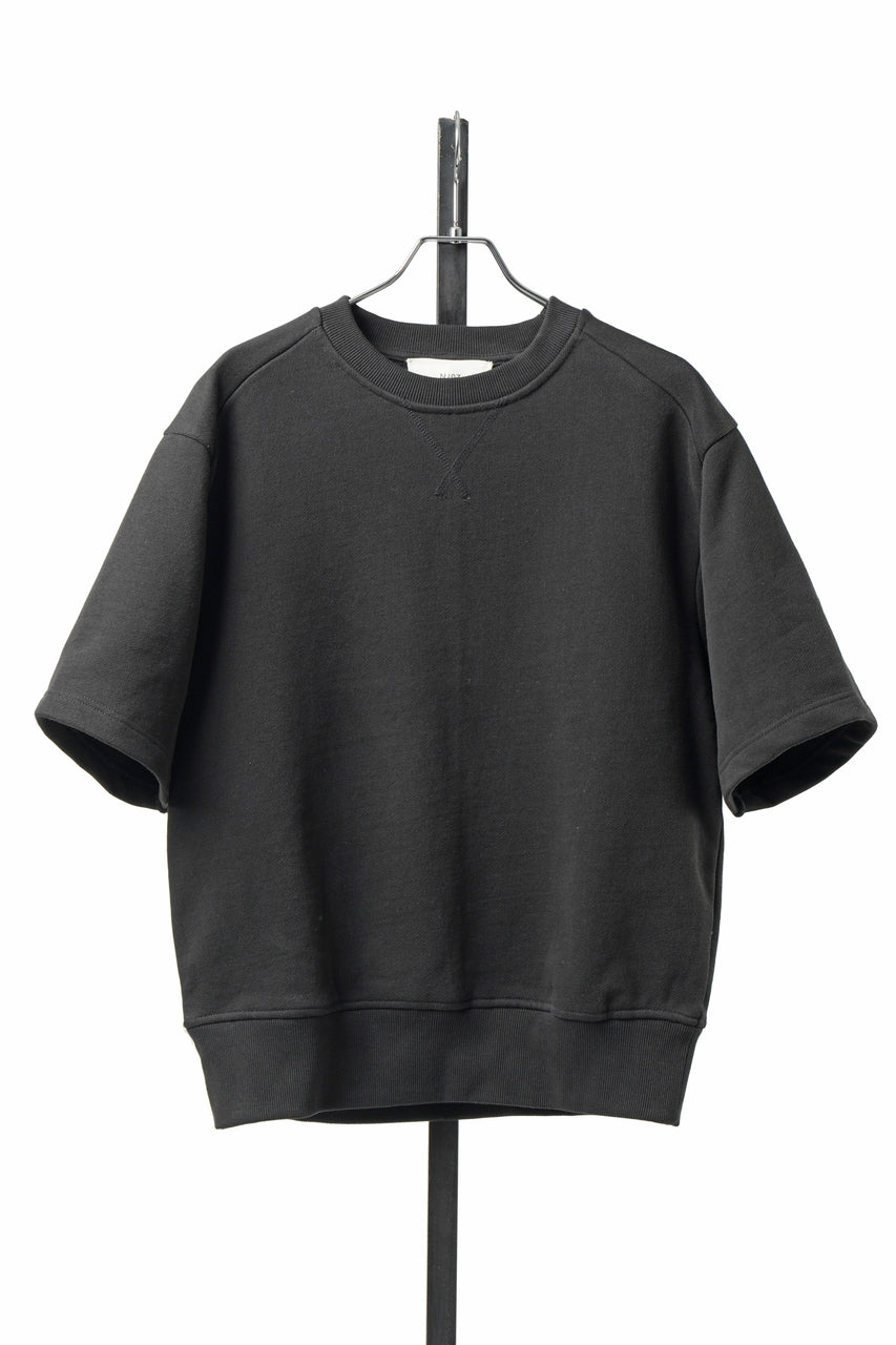 画像をギャラリービューアに読み込む, N/07 CREW NECK SWEAT TOP / ORGANIC COTTON (BLACK)