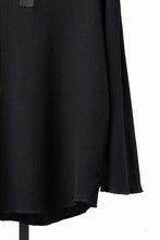 画像をギャラリービューアに読み込む, SEVEN LEATHERS WAFFLE HENLEY LONG SLEEVE TOPS (BLACK)