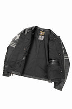 画像をギャラリービューアに読み込む, ISAMU KATAYAMA BACKLASH xx VANSON MONOTONE STAR JACKET ＃TYPE-B (BLACK x GRAY x WHITE)