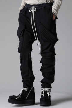 Load image into Gallery viewer, A.F ARTEFACT BELT CARGO SARROUEL JOGGER / BOMBER HEAT® (BLACK)