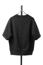 画像をギャラリービューアに読み込む, N/07 CREW NECK SWEAT TOP / ORGANIC COTTON (BLACK)