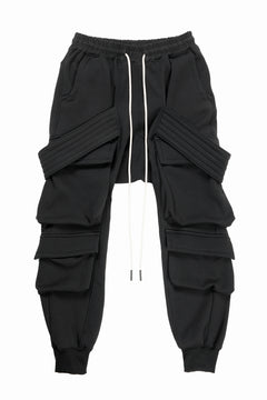 Load image into Gallery viewer, A.F ARTEFACT BELT CARGO SARROUEL JOGGER / BOMBER HEAT® (BLACK)