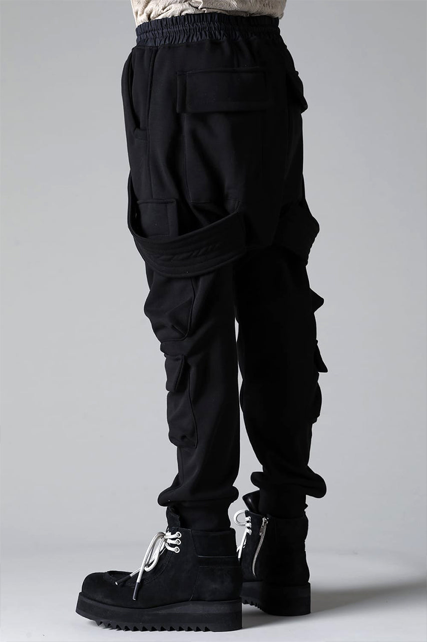 Load image into Gallery viewer, A.F ARTEFACT BELT CARGO SARROUEL JOGGER / BOMBER HEAT® (BLACK)