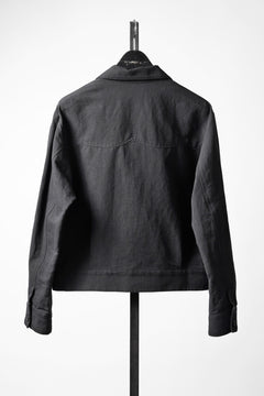画像をギャラリービューアに読み込む, Professor.E "WIP" JACKET (BLACK)【26SS PRE SALE】