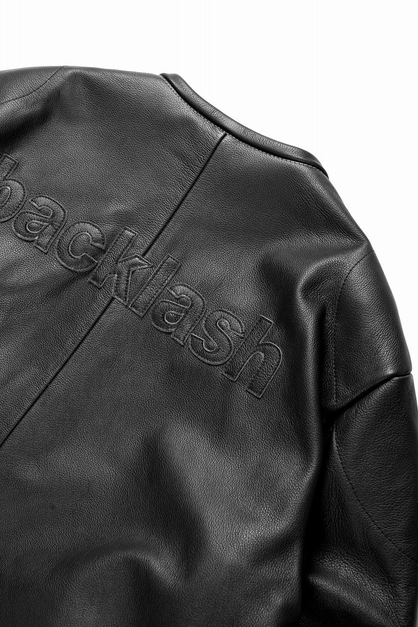 画像をギャラリービューアに読み込む, ISAMU KATAYAMA BACKLASH xx VANSON MONOTONE STAR JACKET ＃TYPE-B (BLACK x GRAY x WHITE)