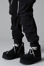 Load image into Gallery viewer, A.F ARTEFACT BELT CARGO SARROUEL JOGGER / BOMBER HEAT® (BLACK)