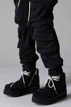 Load image into Gallery viewer, A.F ARTEFACT BELT CARGO SARROUEL JOGGER / BOMBER HEAT® (BLACK)