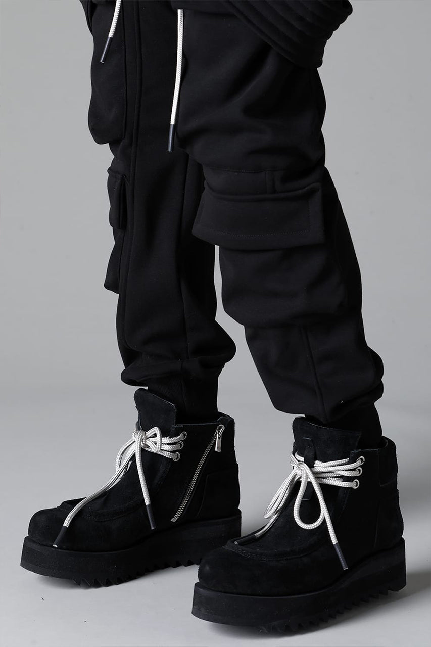 Load image into Gallery viewer, A.F ARTEFACT BELT CARGO SARROUEL JOGGER / BOMBER HEAT® (BLACK)