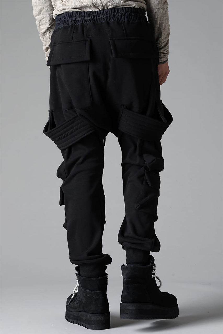 Load image into Gallery viewer, A.F ARTEFACT BELT CARGO SARROUEL JOGGER / BOMBER HEAT® (BLACK)