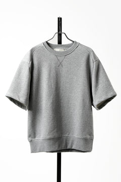 画像をギャラリービューアに読み込む, N/07 CREW NECK SWEAT TOP / ORGANIC COTTON (GREY)