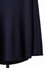 画像をギャラリービューアに読み込む, SEVEN LEATHERS WAFFLE HENLEY LONG SLEEVE TOPS (NAVY)