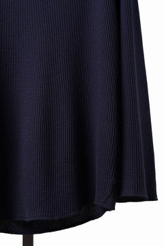 画像をギャラリービューアに読み込む, SEVEN LEATHERS WAFFLE HENLEY LONG SLEEVE TOPS (NAVY)