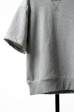 画像をギャラリービューアに読み込む, N/07 CREW NECK SWEAT TOP / ORGANIC COTTON (GREY)
