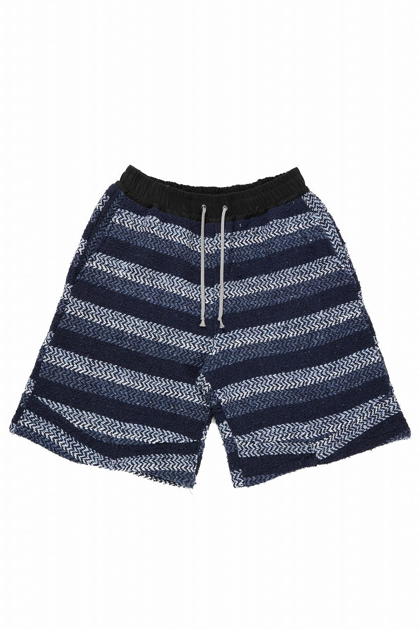 Load image into Gallery viewer, CHANGES x LOOM exclusive REMAKE SHORTS / VINTAGE MEXICAN SURF RAG (MULTI #G)